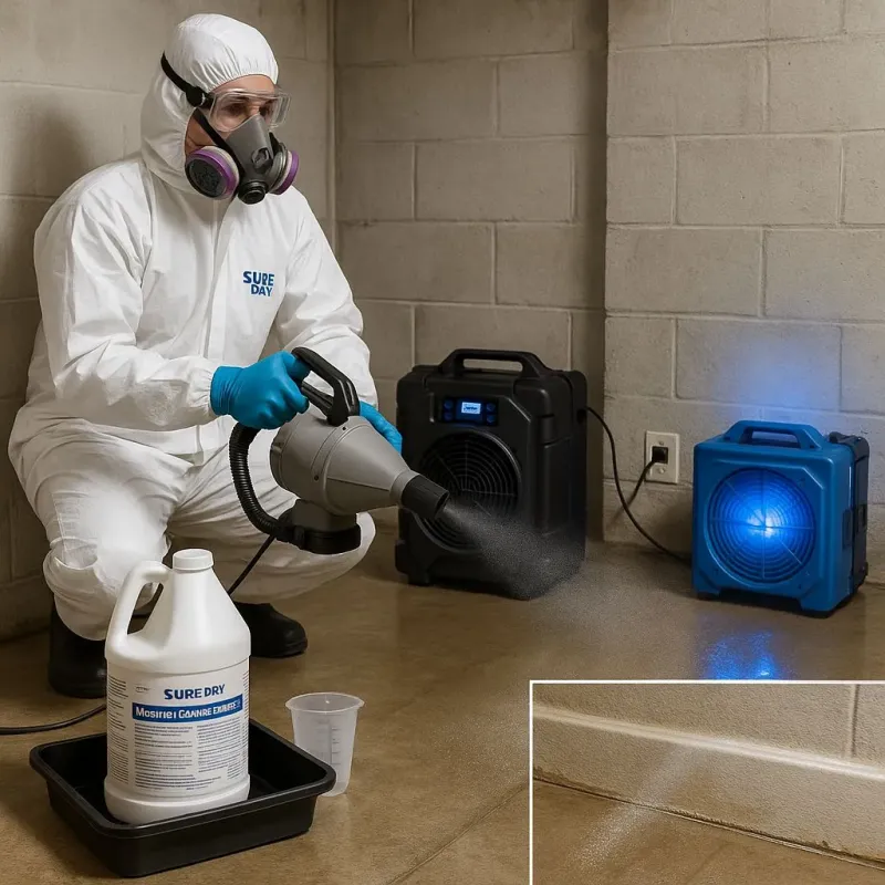 Sanitization and Odor Removal process in Alvarado, TX