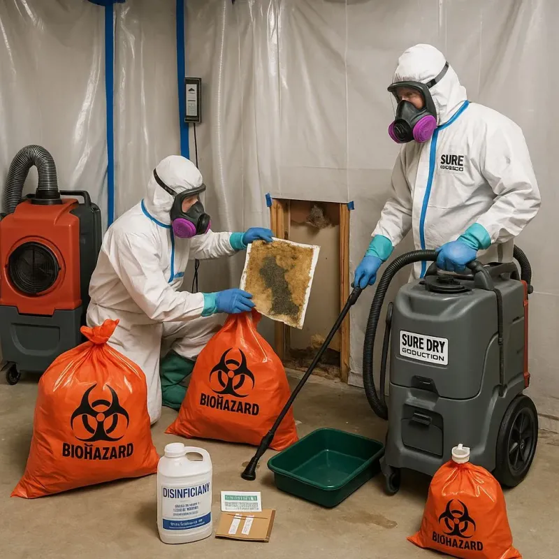 Contaminated Water Handling Protocols process in Alvarado, TX