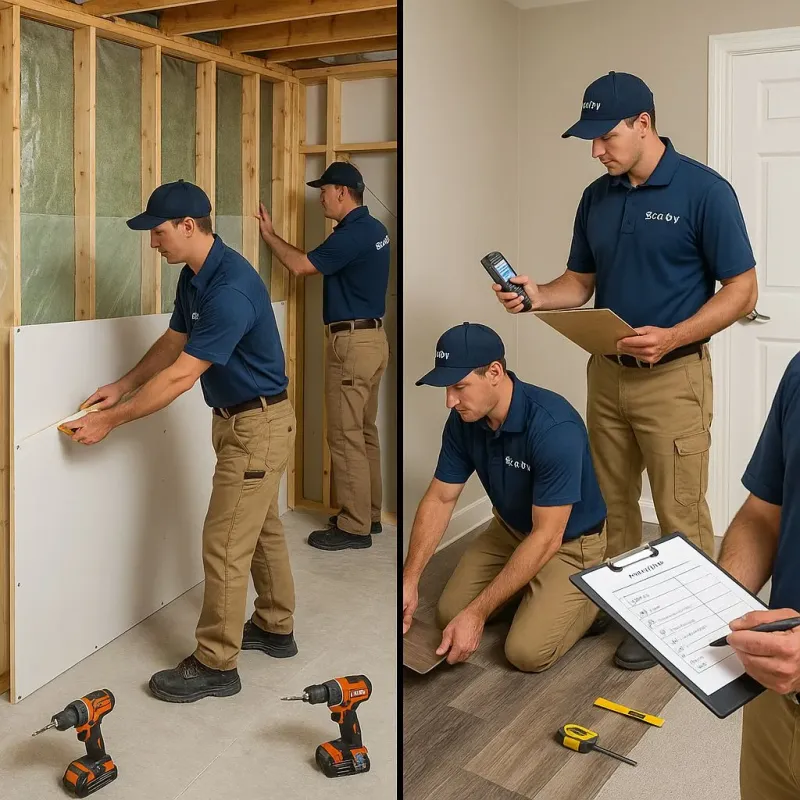 Repairs and Reconstruction process in Alvarado, TX