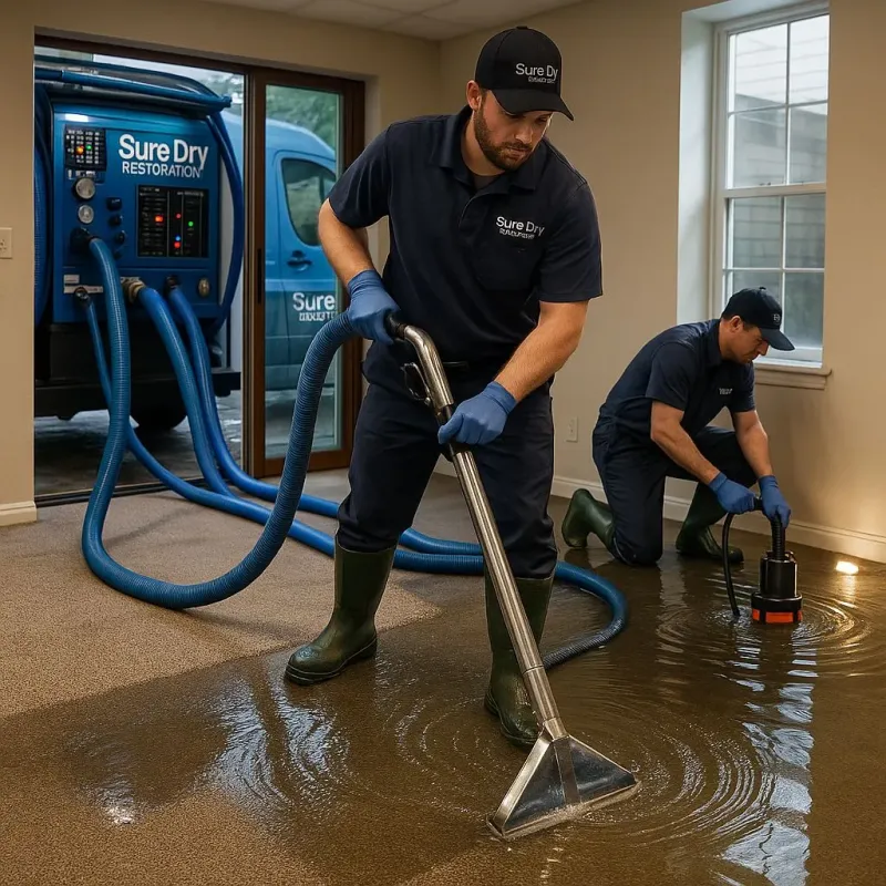 Water Extraction and Removal process in Alvarado, TX